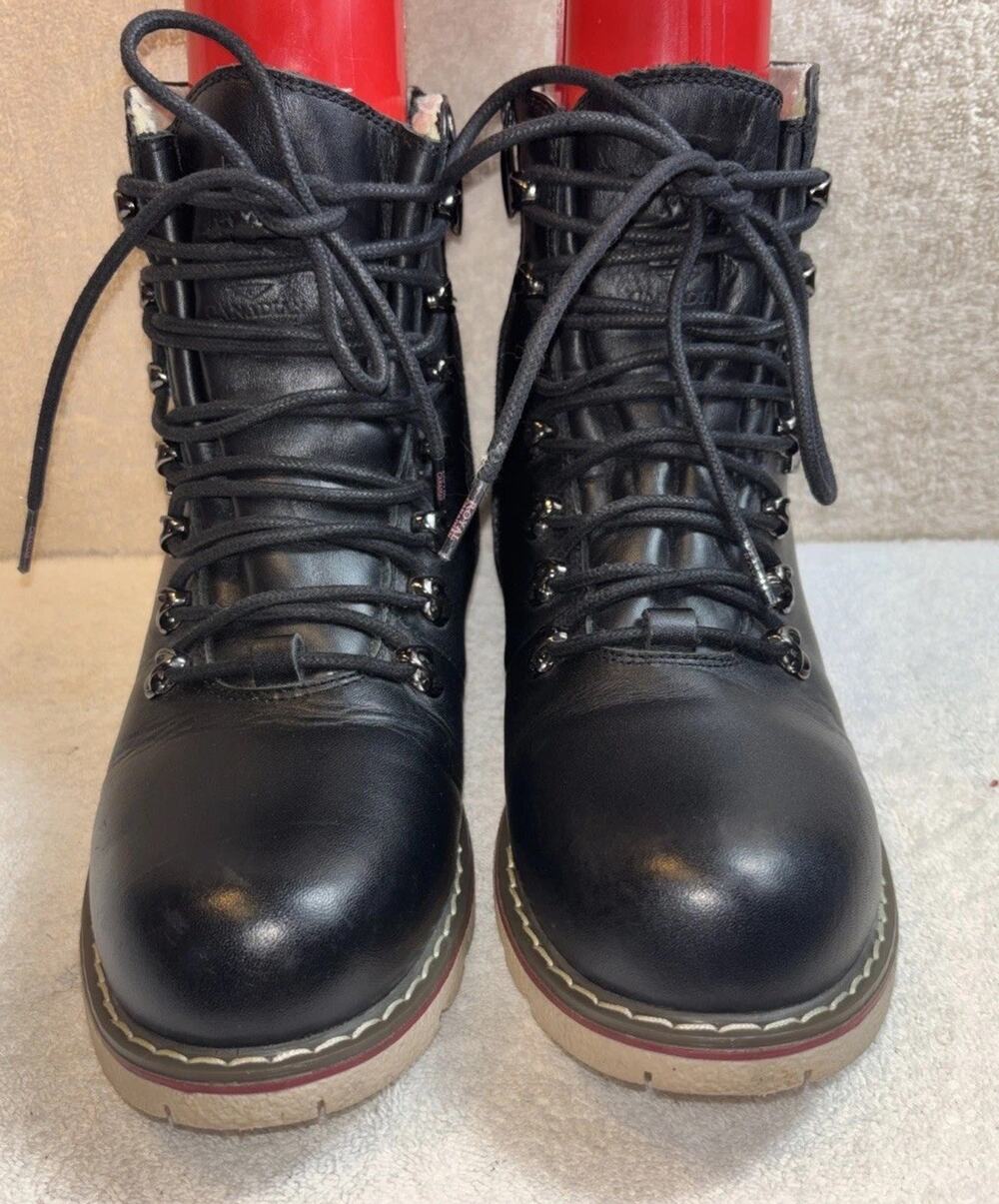Royal Canadian Caplan Black Zip Boots Waterproof Men Size 8.5